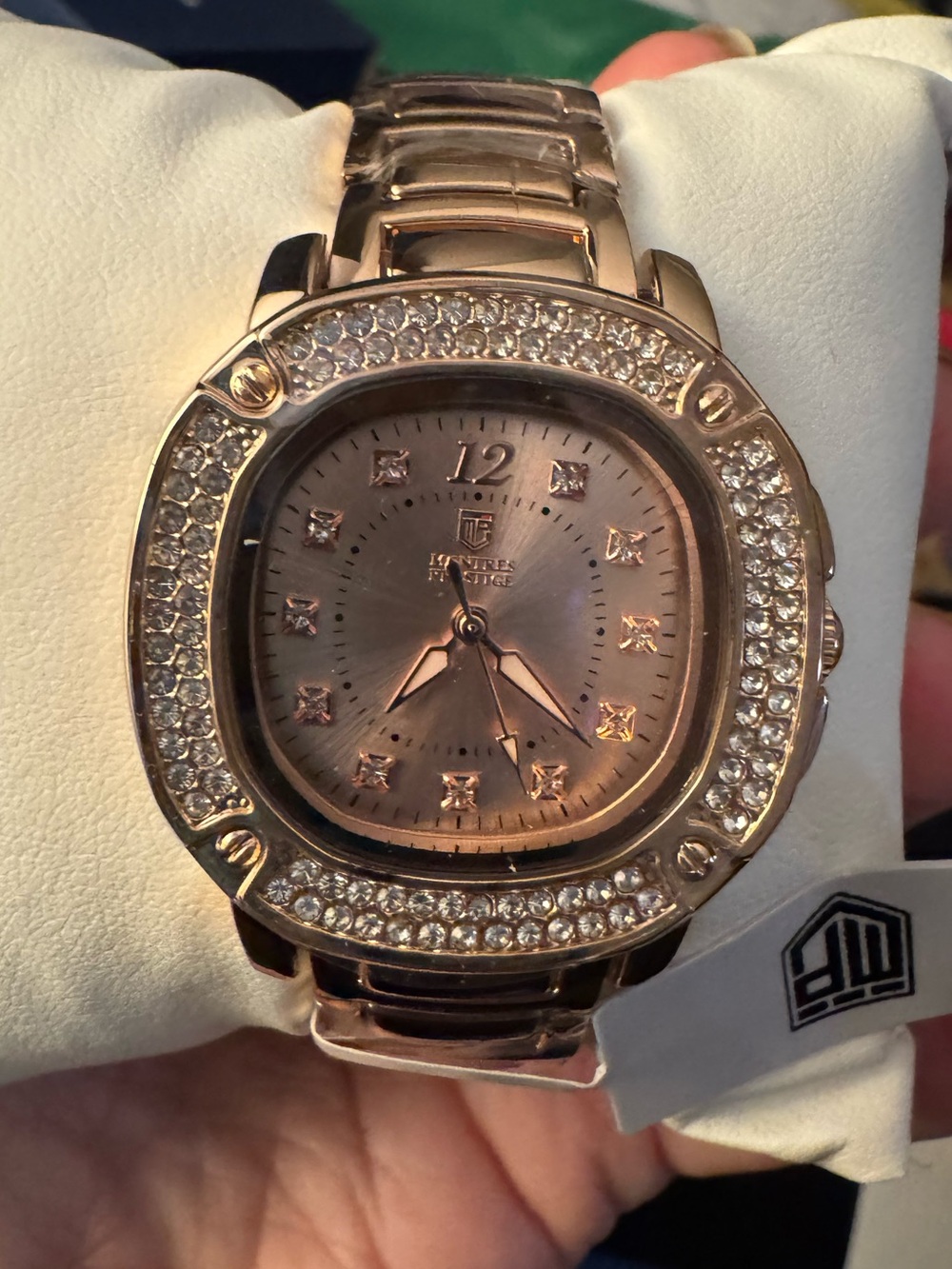 NEW IN BOX Montres Prestige x Invicta MPW-0189 Women’s Rose Gold Crystal Watch